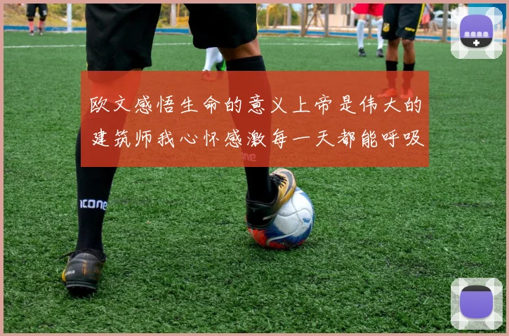 欧文感悟生命的意义上帝是伟大的建筑师我心怀感激每一天都能呼吸